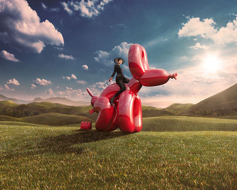 Fotomontaje realizado para el estudio neoyorkino Sagmeister & Walsh