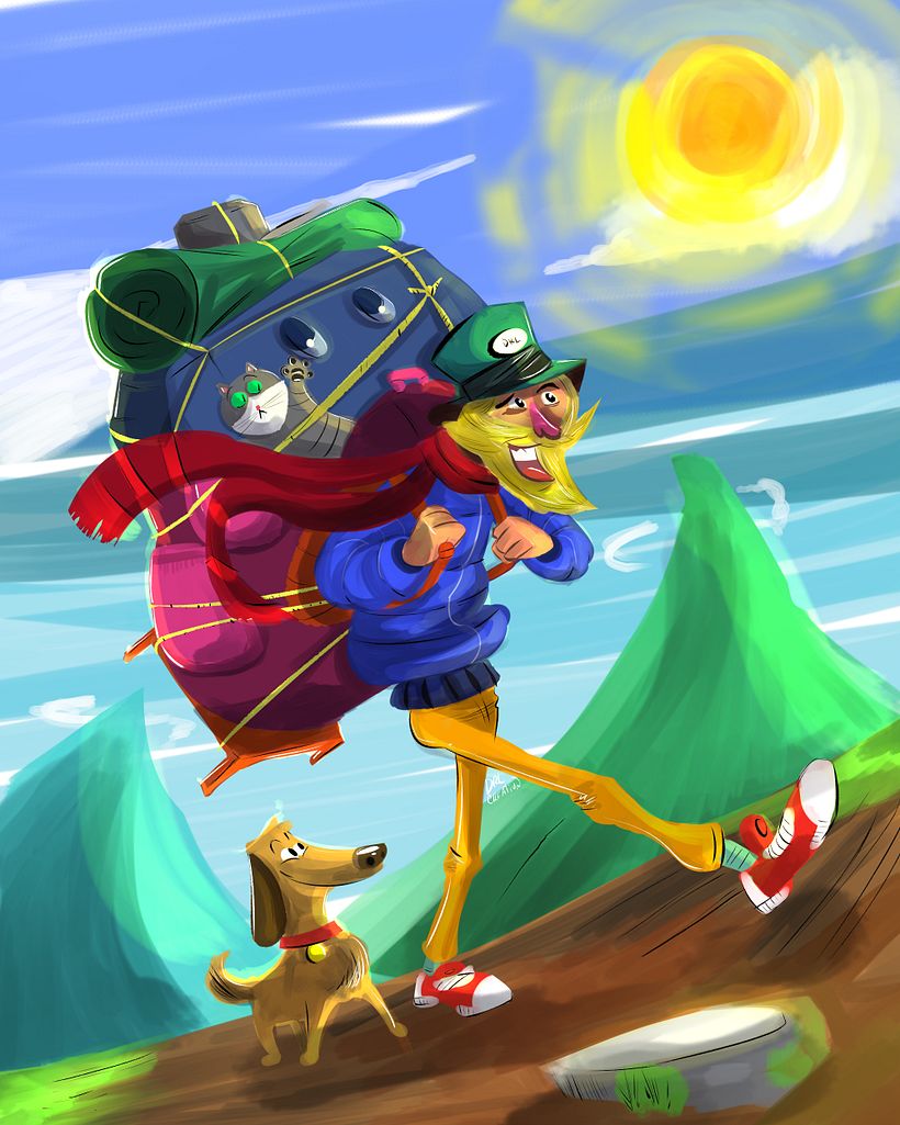 Busco trabajo como ilustrador infantil 1