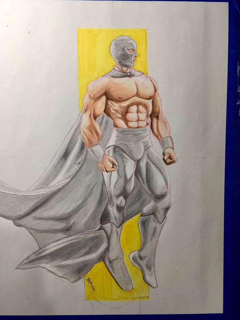 Mi Proyecto del curso: Ilustración para cómics: anatomía de un superhéroe 0