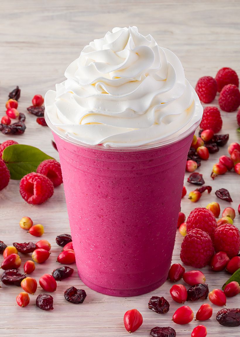 Proyecto: Frappé frutos rojos. Cliente: Coffee Tree