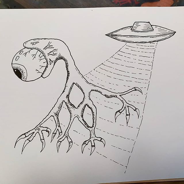 Dibujo con estilografico