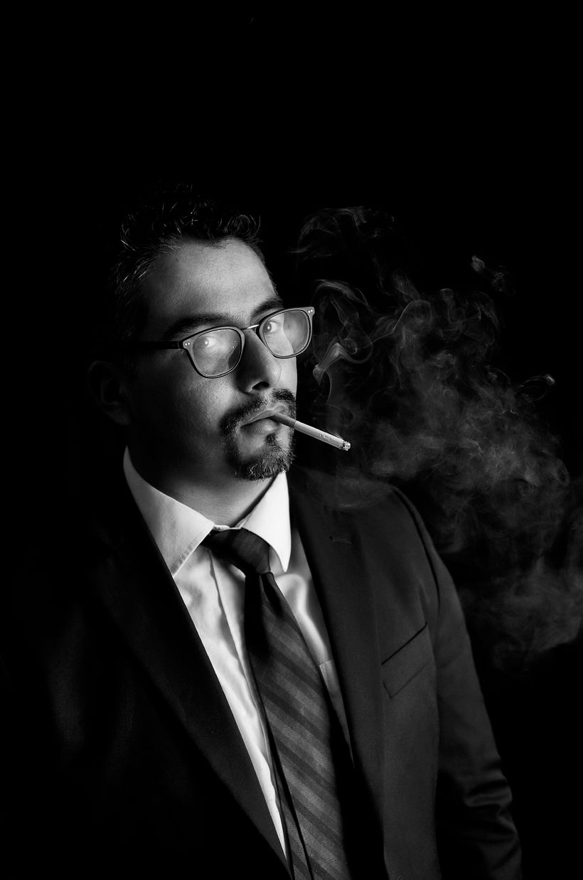 Foto tipo Sin City  1