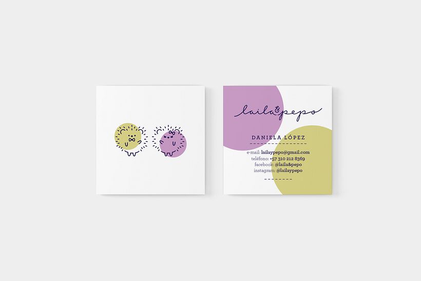 Laila & Pepo - Diseño gráfico