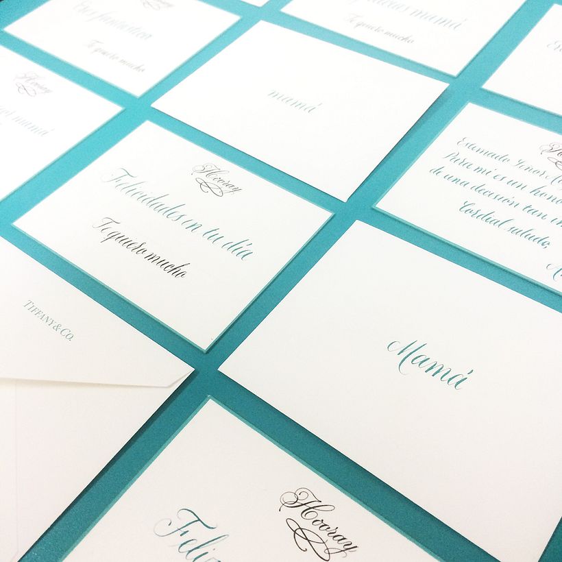 Tiffany & Co. Bogotá - Calligraphy