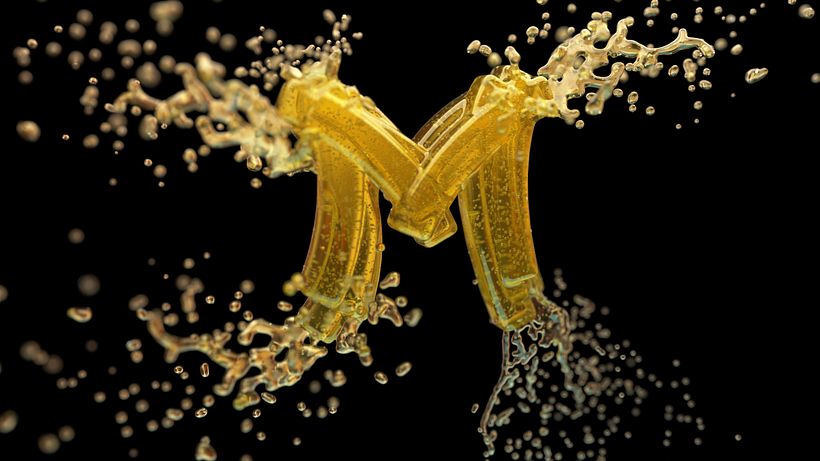 Mi Proyecto del curso: Técnicas avanzadas de lettering 3D con Cinema 4D  1