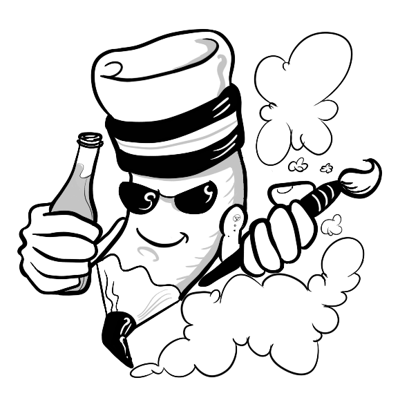 Diseña un tatuaje para el evento "Domestika Drink 'N Draw" y gana un pack de cursos 1