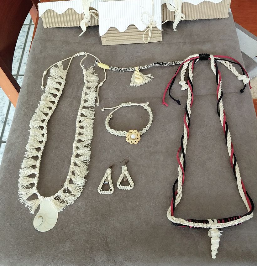 Mi Proyecto del curso: Introducción a la joyería textil artesanal 1