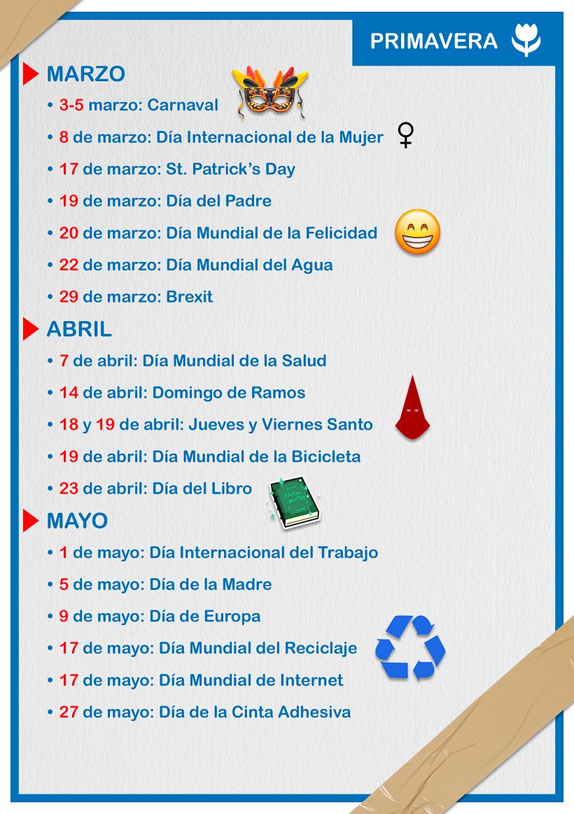 Calendario Marketing Rajapack 2