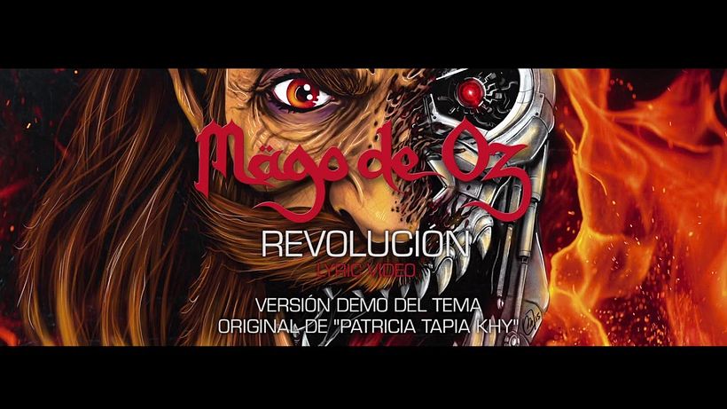Mägo de Oz - Revolución - Diseño de portada 2