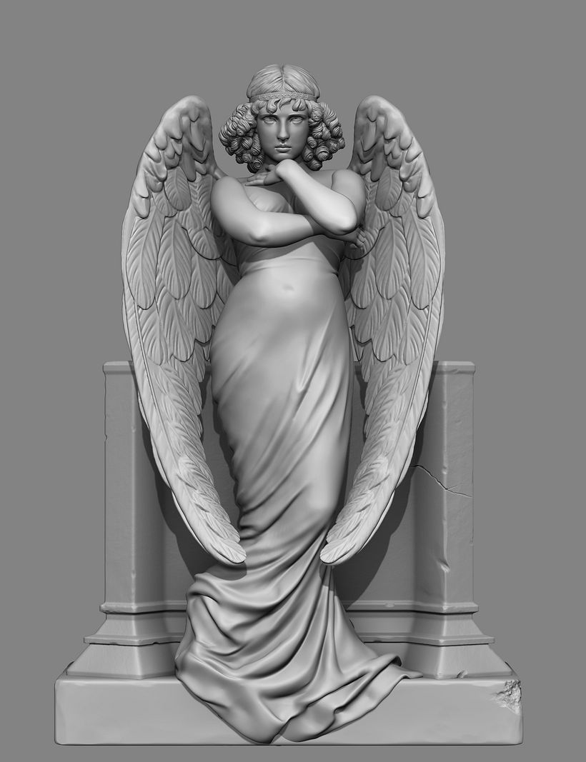 Escultura zbrush desde una esfera -1