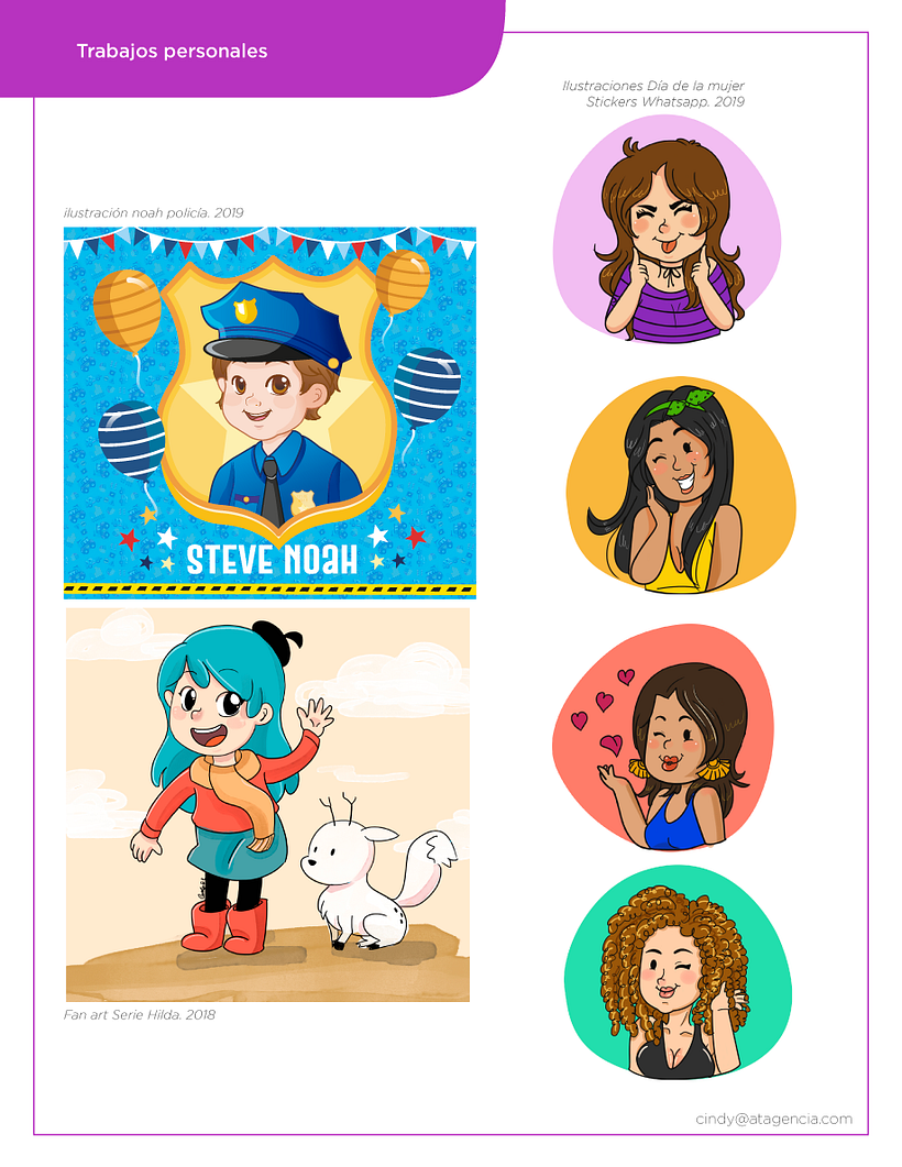 Mi Proyecto del curso: Claves para crear un portafolio de ilustración profesional 10