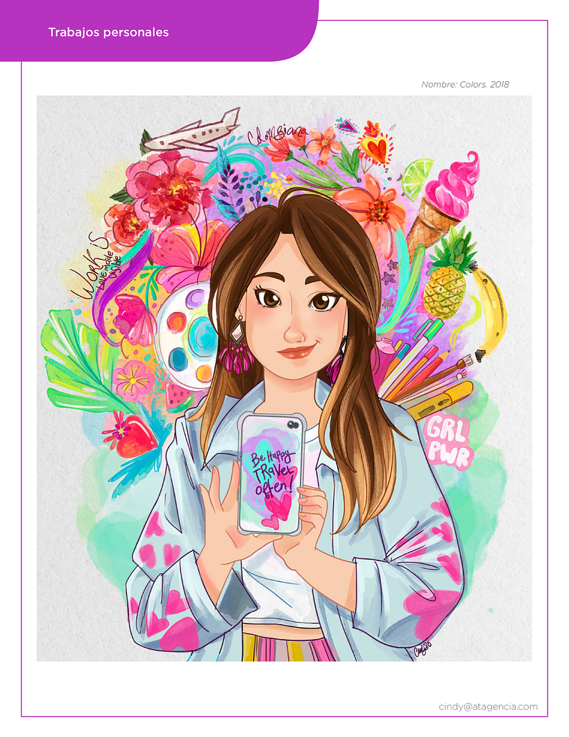 Mi Proyecto del curso: Claves para crear un portafolio de ilustración profesional 8