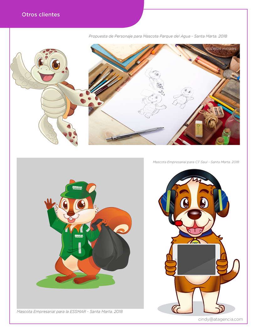 Mi Proyecto del curso: Claves para crear un portafolio de ilustración profesional 7