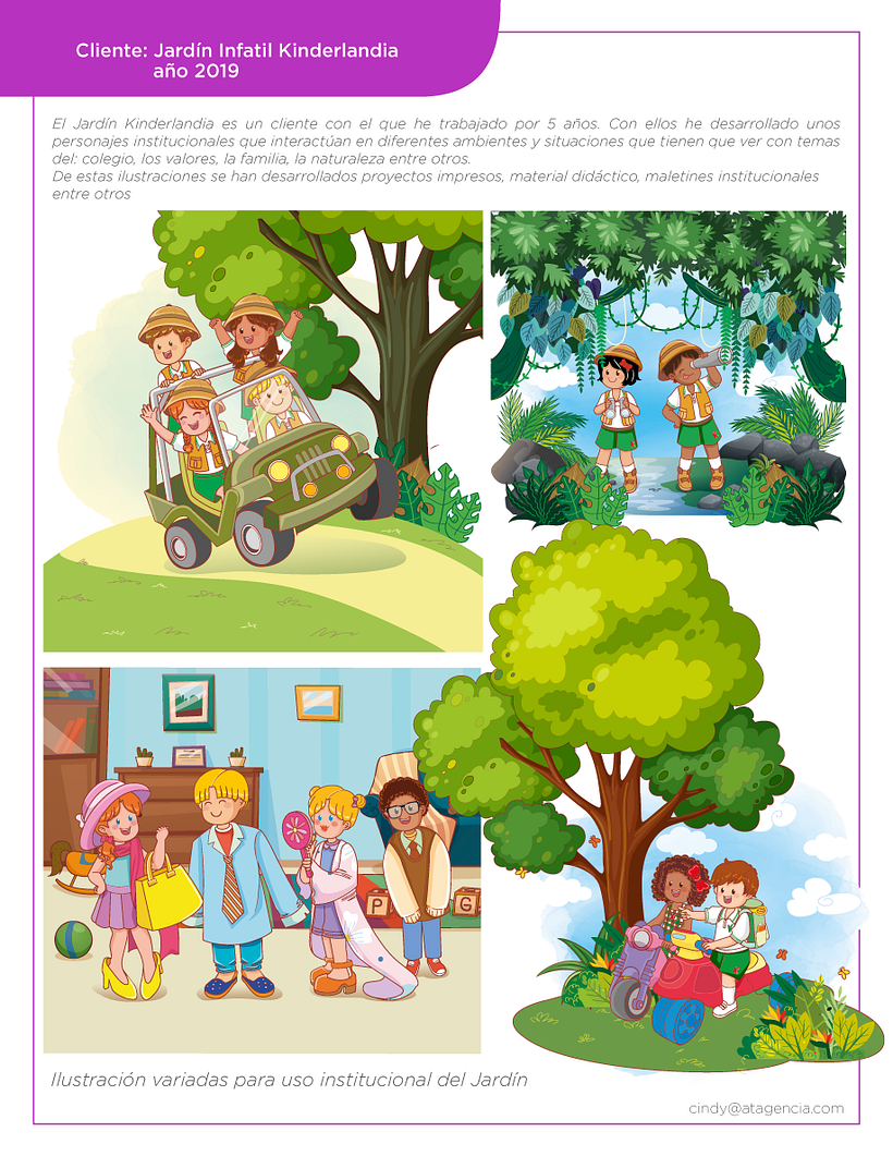 Mi Proyecto del curso: Claves para crear un portafolio de ilustración profesional 3