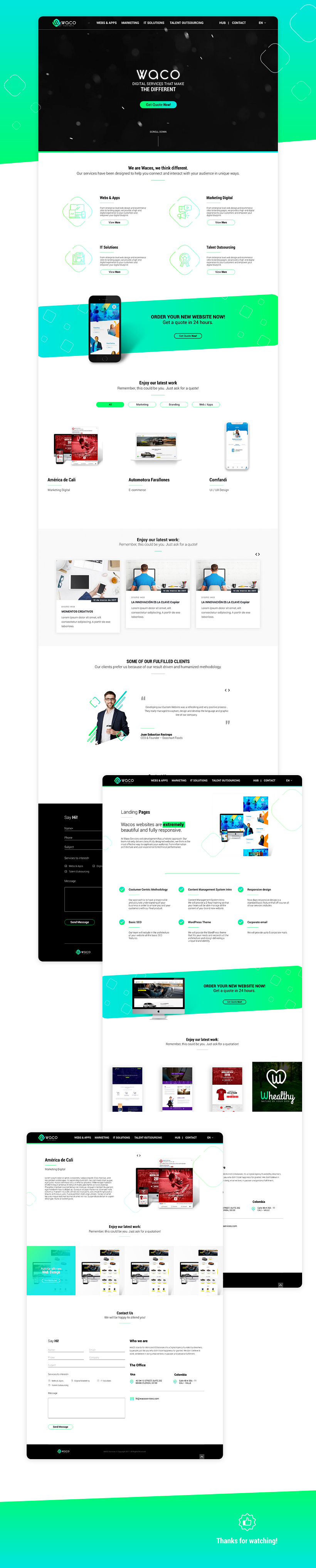 Diseño de Interface - Sitio web - Agencia Digital -1
