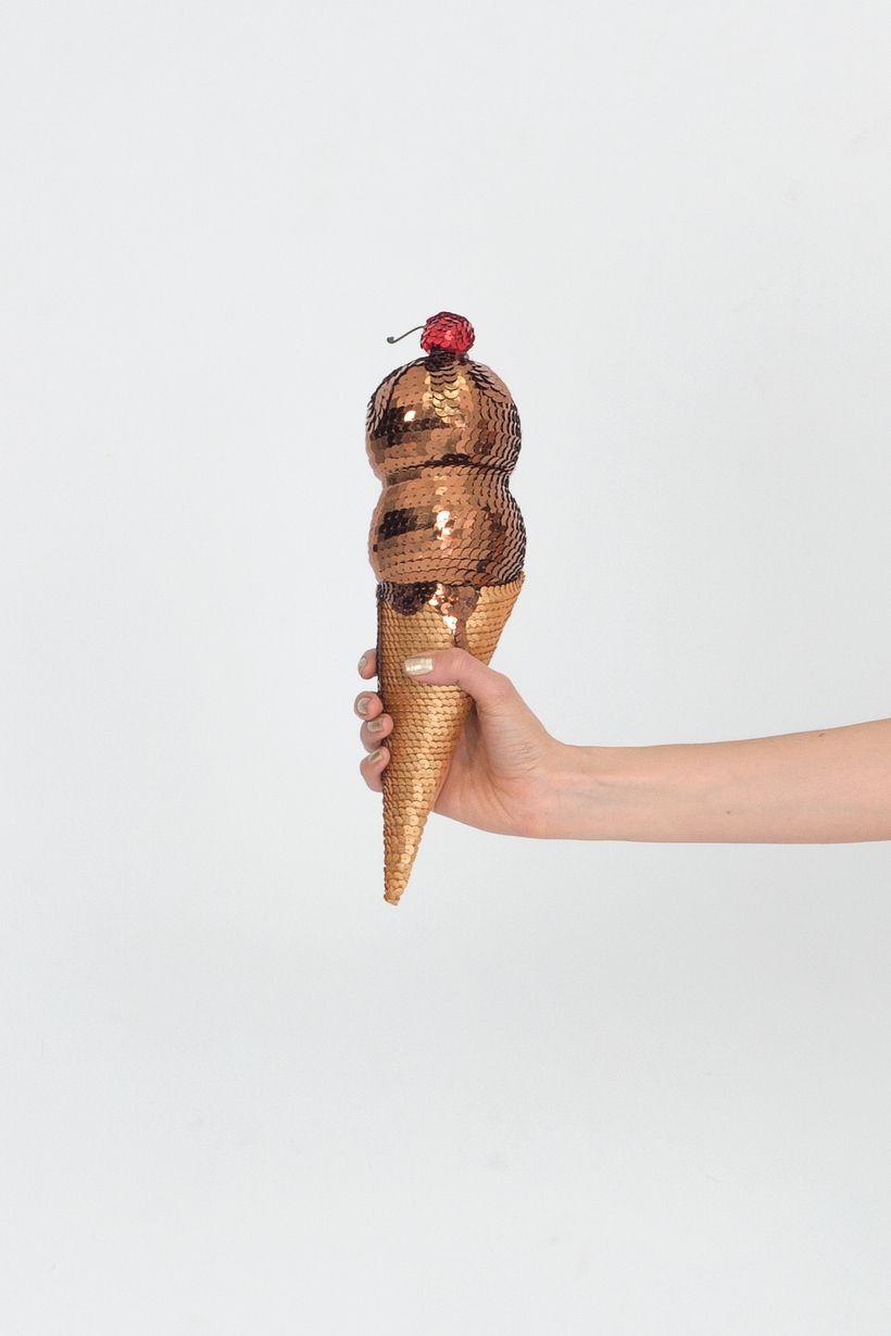 helado de chocolate