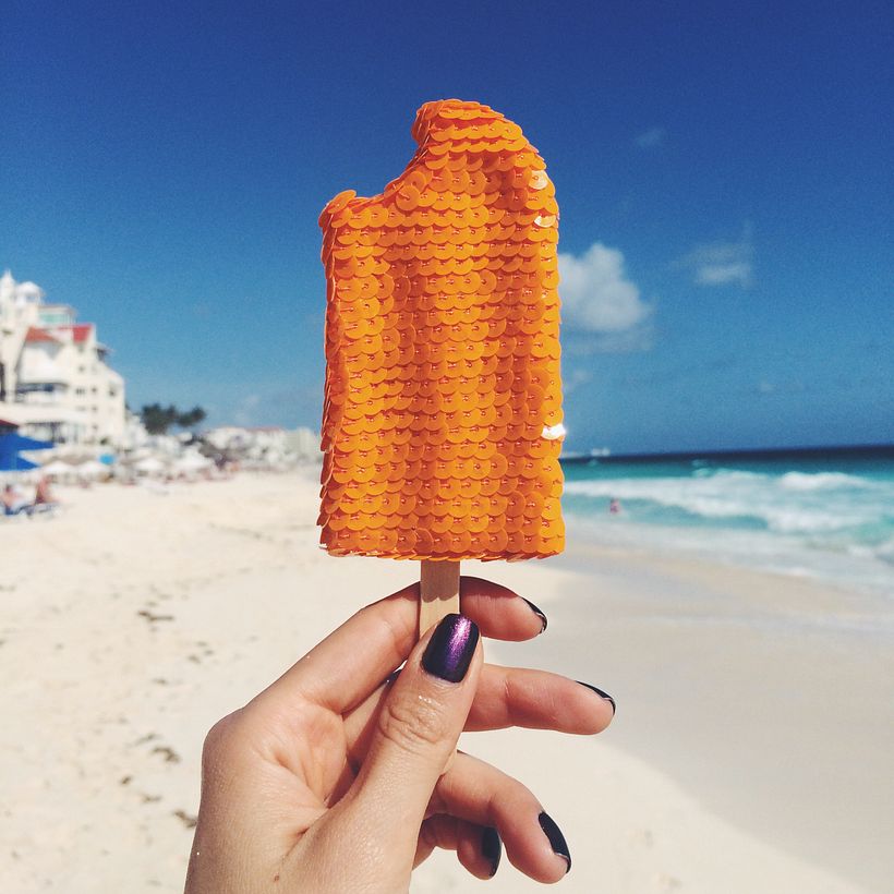 paleta de naranja