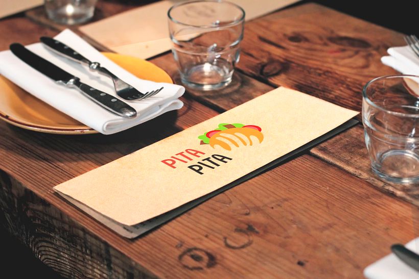 Diseño de logotipo para Kebab Pita Pita 2
