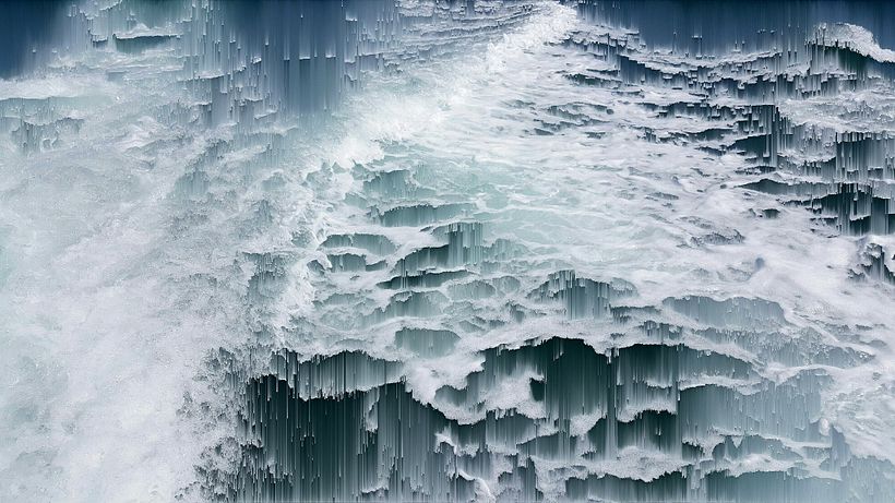 Natural Glitch N°1, 2018. Thomas Cheneseau.