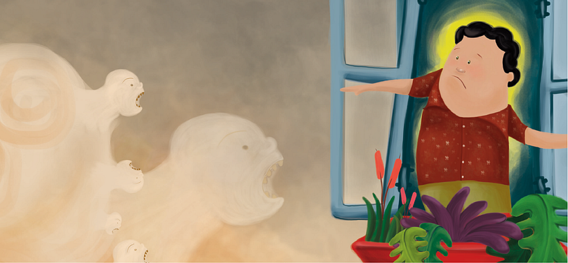 Cuentos ilustrados de las historias de los nonitos 5