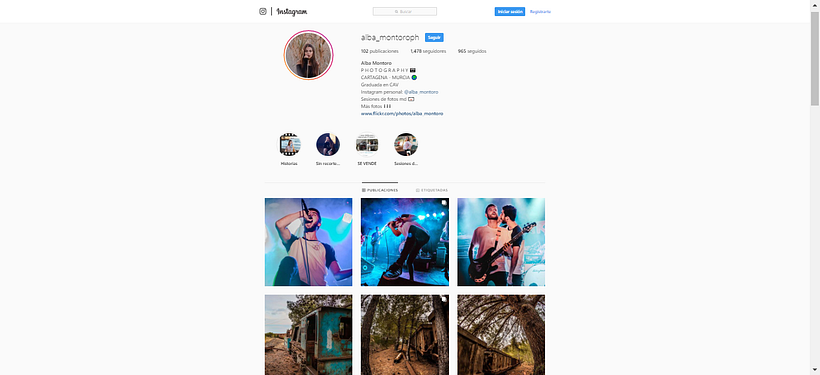 Mi Proyecto del curso: Introducción al marketing digital en Instagram 0