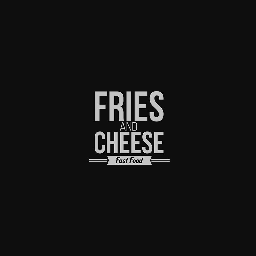 Fries And Cheese: Fast Food [LOGO] -1