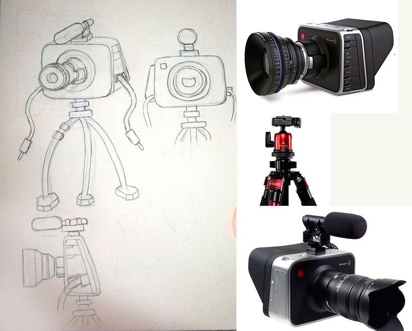 Mi Proyecto del curso: Diseño de personajes y Animación 3D. La Blackmagic 4