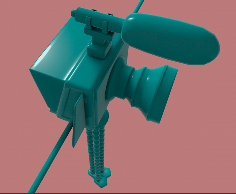 Mi Proyecto del curso: Diseño de personajes y Animación 3D. La Blackmagic 6