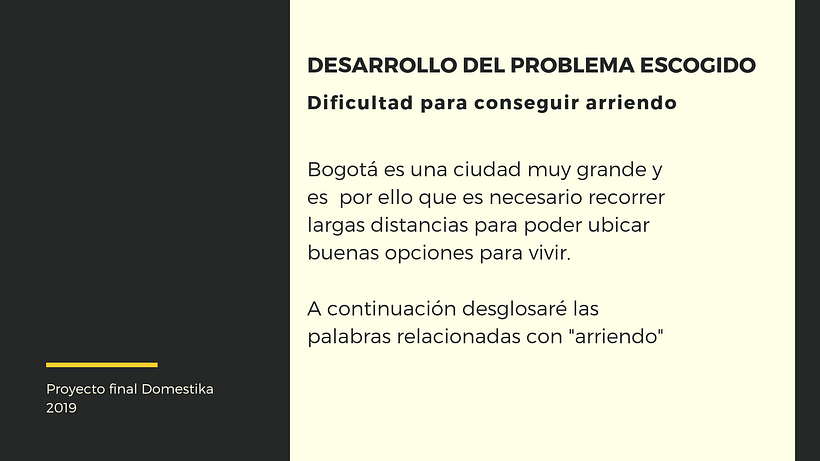 Desarrollo del problema