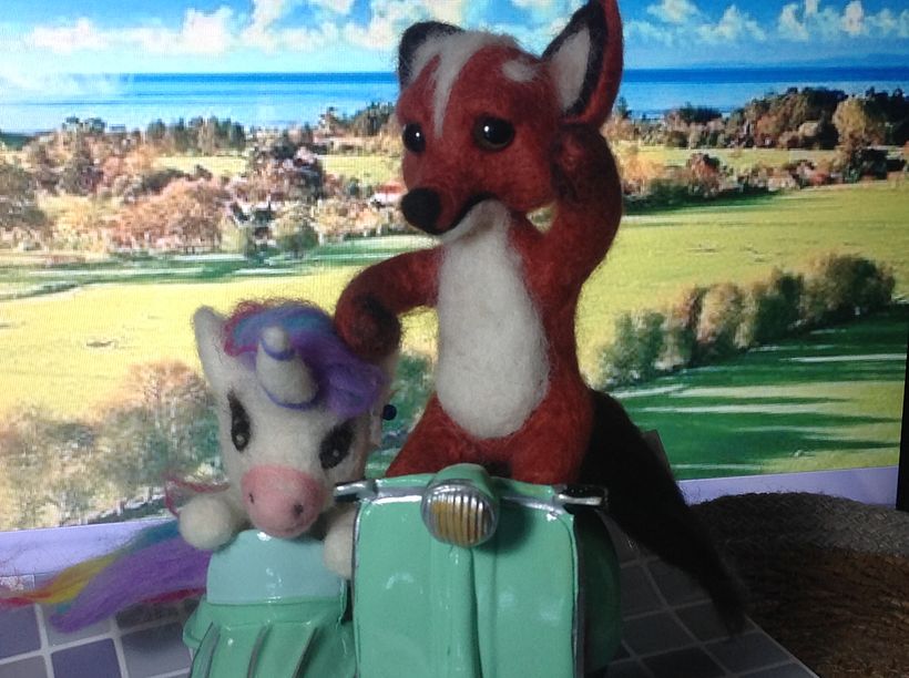 Mi Proyecto del curso: Needle felting: Viajando y conociendo paisajes 1