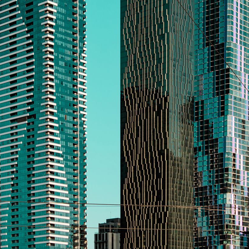 Mi Proyecto del curso: Fotografía arquitectónica y urbana - Looking up Melbuorne 1