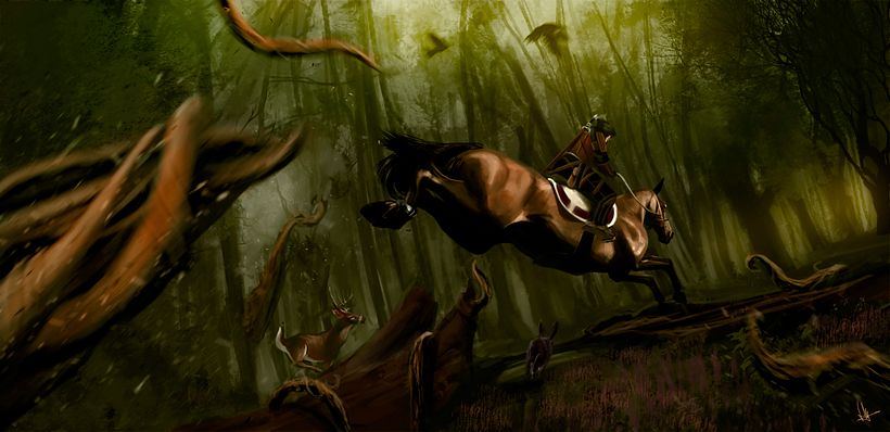 "Living Forest" - Concept art -1