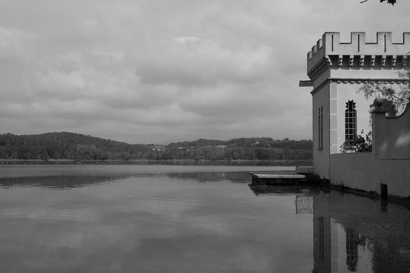 Estany de Banyoles, Girona, España.