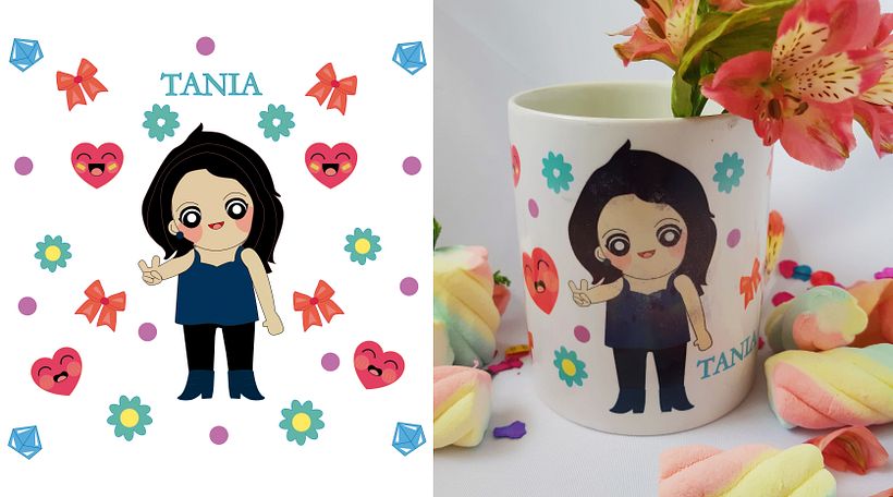 Mi Proyecto del curso: Diseño de personajes estilo kawaii 1
