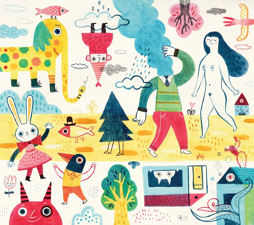 Ilustración de Flavia Zorrilla