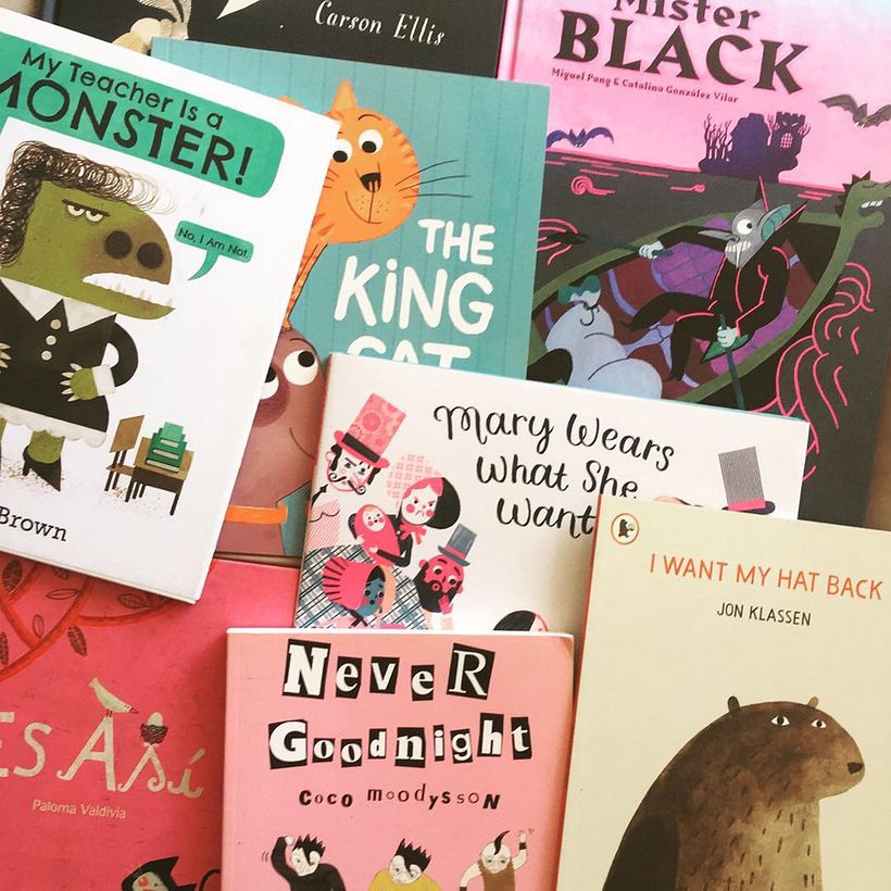 Algunos de los libros favoritos de Flavia Zorrilla