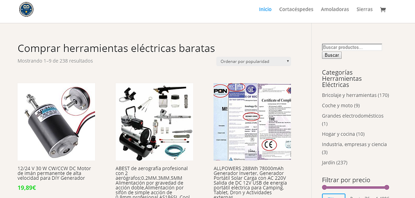 Herramientas Eléctricas Online Time Army 0