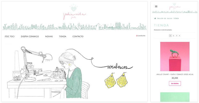 Tienda online diseño de Joyas, JuliaVila Jewels 5