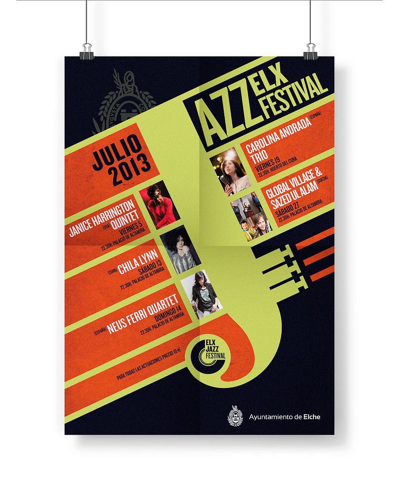 Imagen Gráfica «Elx Jazz Festival» 2