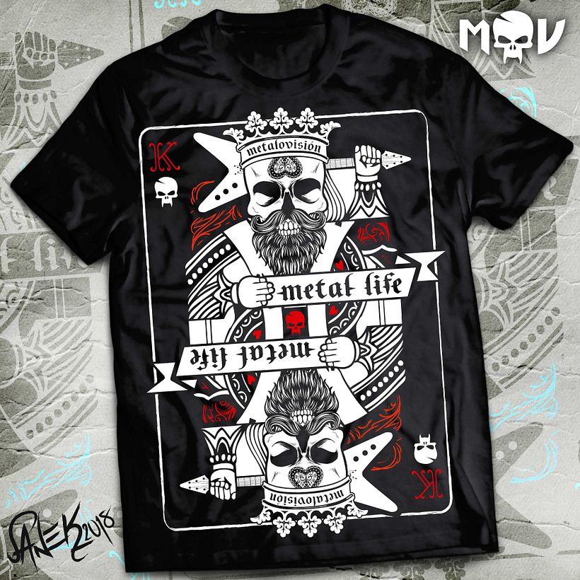 Directora de Arte para Metal Life 4