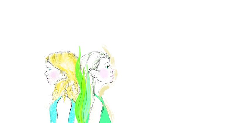 Double page: Procreate.