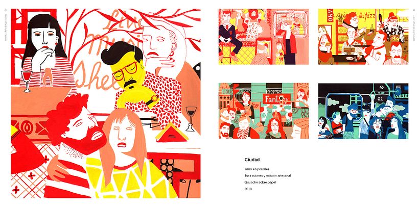 Portafolio 2019 - Ilustración tradicional