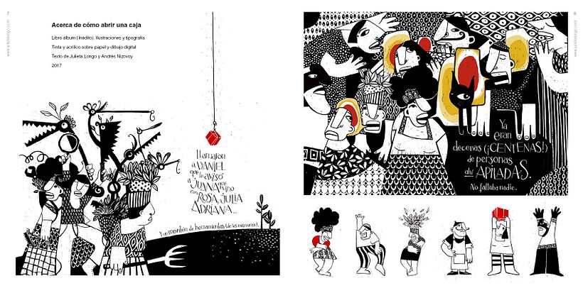 Portafolio 2019 - Ilustración tradicional