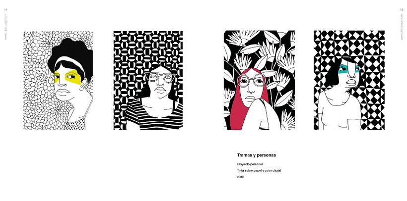 Portafolio 2019 - Ilustración tradicional