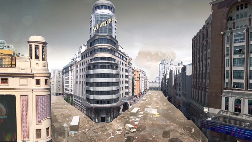 Foto Original con suelo en 3D