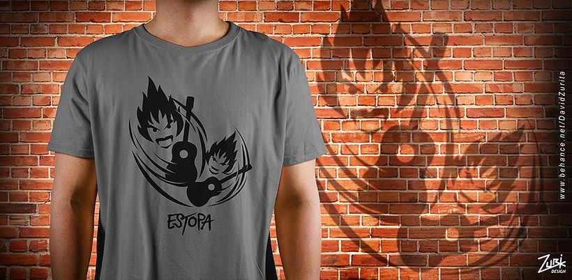 ESTOPA GIRA FUEGO: Camisetas exclusivas de edición limitada. 2