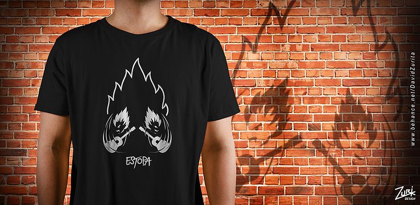 ESTOPA GIRA FUEGO: Camisetas exclusivas de edición limitada. 5