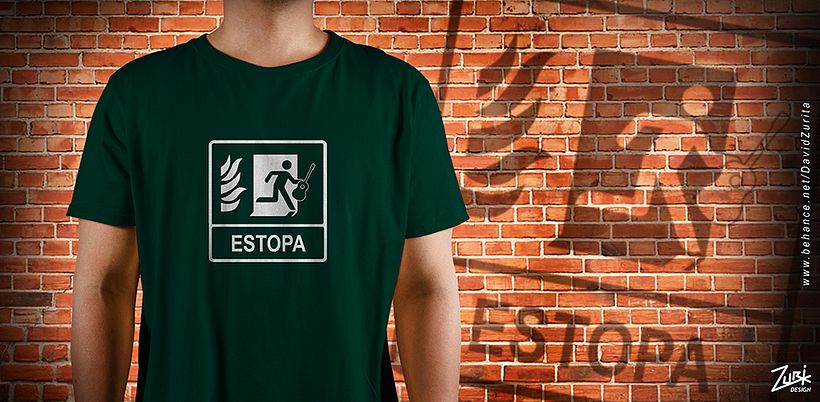 ESTOPA GIRA FUEGO: Camisetas exclusivas de edición limitada. 14