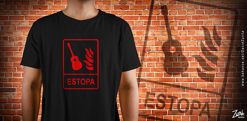 ESTOPA GIRA FUEGO: Camisetas exclusivas de edición limitada. 9
