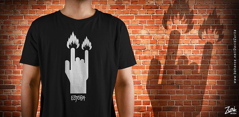 ESTOPA GIRA FUEGO: Camisetas exclusivas de edición limitada. 11